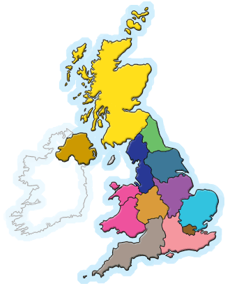 Cogent Nations & Regions Map